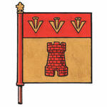 Drapeau d'Alfred John Gardyne Drummond de Chastelain