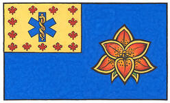 Drapeau des Chefs paramédics du Canada (Saskatchewan)