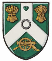 Differenced Arms for Patricia Jane Hartley, daughter of John Ballingal Wilkes