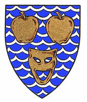 Differenced Arms for Karin Elizabeth Apold, daughter of William Olsen Apold