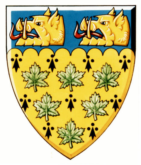 Arms of Walter Reginald Baker